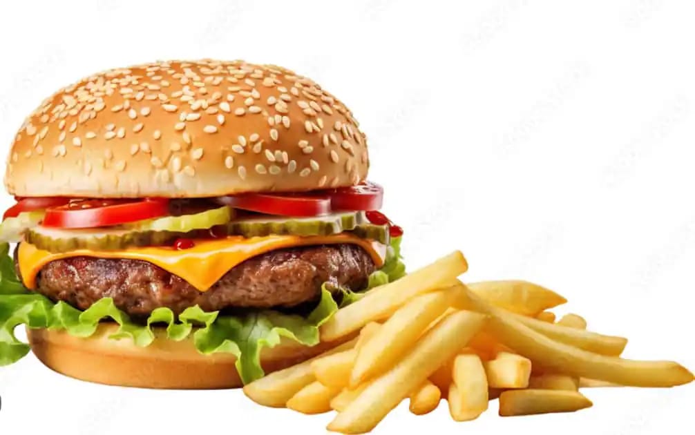 burger & French Fries